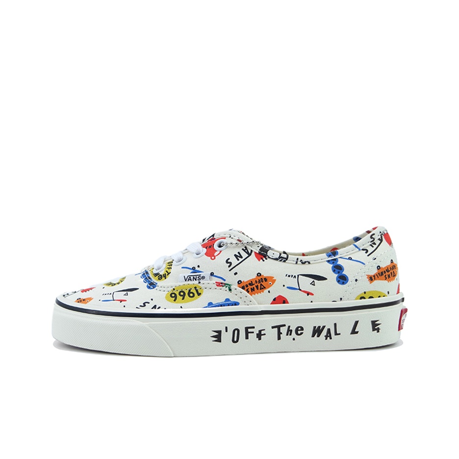 Vans Shoes Authentic - Vans Authentic スケートボードシューズ ユニセックス ロートップ エクリュ